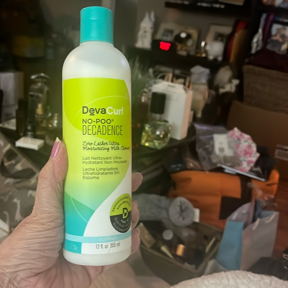 Deva Curl No-Poo Decadence Zero Lather Ultra Moisturizing MilkCleanser 355ml New